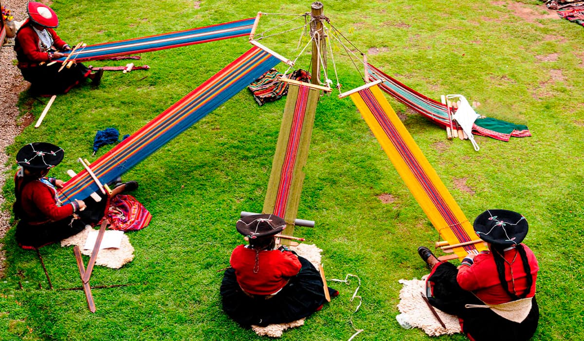 Andean People in the Sacred Valley