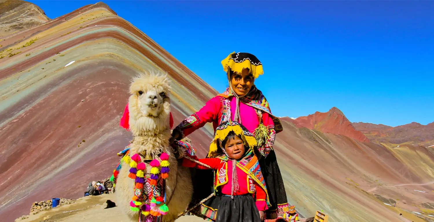 Montaña de colores