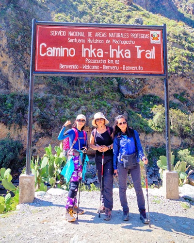 inca trail trek to machupicchu peru